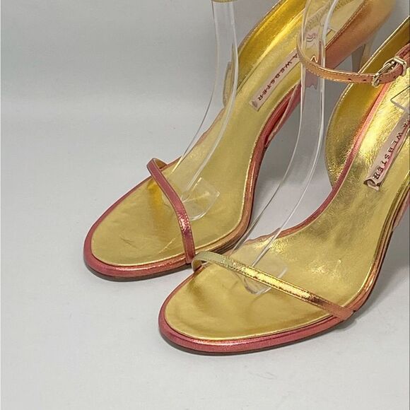 Sophia Webster Mariposa Metallic Leather Sandals size 41 - Picture 9 of 14